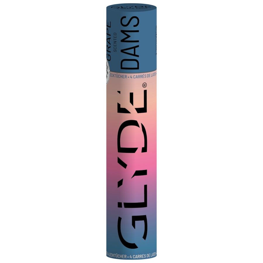 SHEER GLYDE - DAMS LAMINAS LATEX SEXO ORAL UVAS